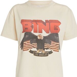 Anine Bing Eagle USA tee